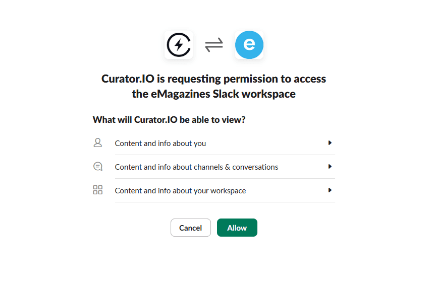 allow slack access