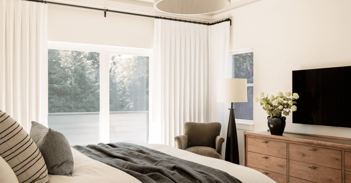 We’re so excited to share details from The Ravensdale House: Primary Bedroom — one of our favorite interior design + remodeling projects in Ravensdale, Washington. 