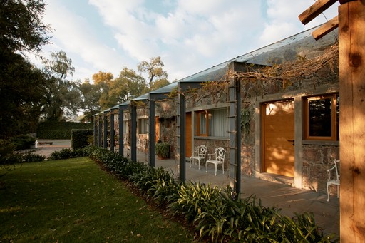 Edificio de Cobertizo residencia artística con jardín, Jilotepec, Estado de México