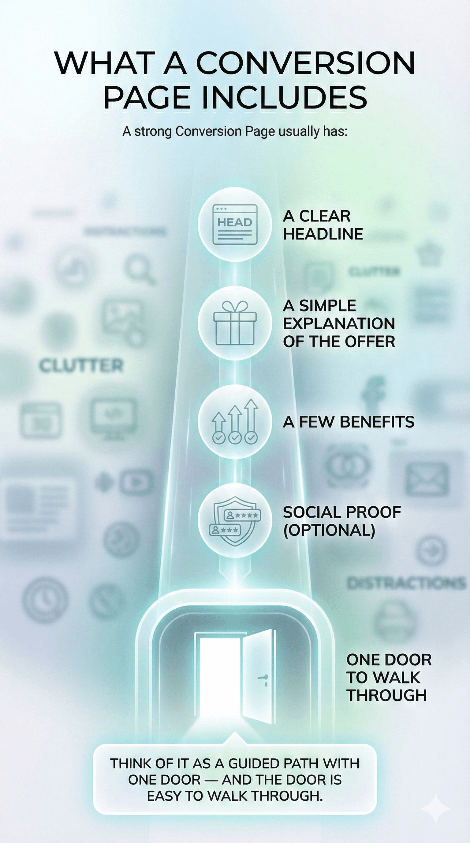 High-rise office building with sustainable design features
