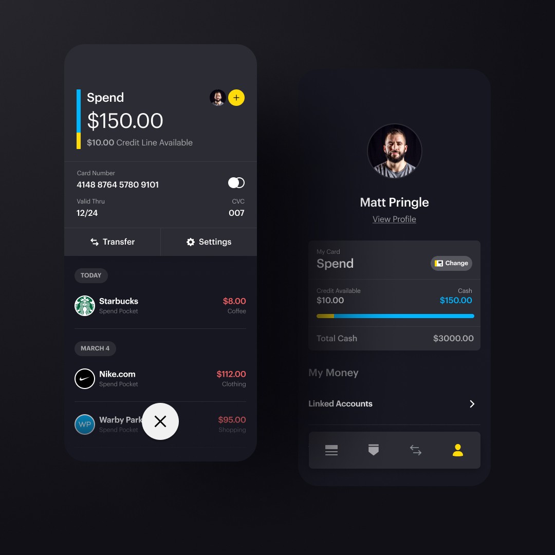 Ring App Redesign by Matt Pringle on Dribbble