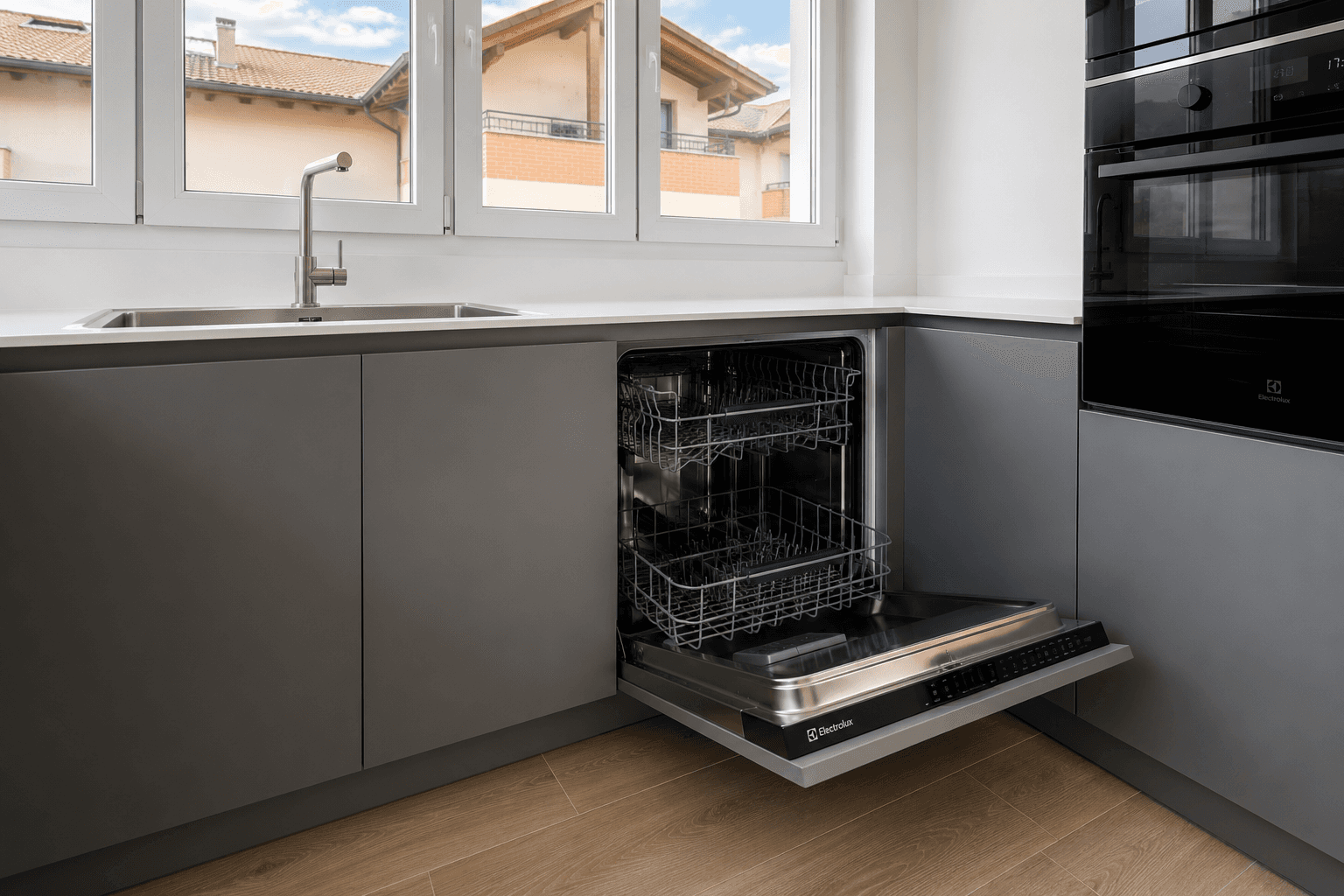 Project showcase image featuring a modern, refined interior.