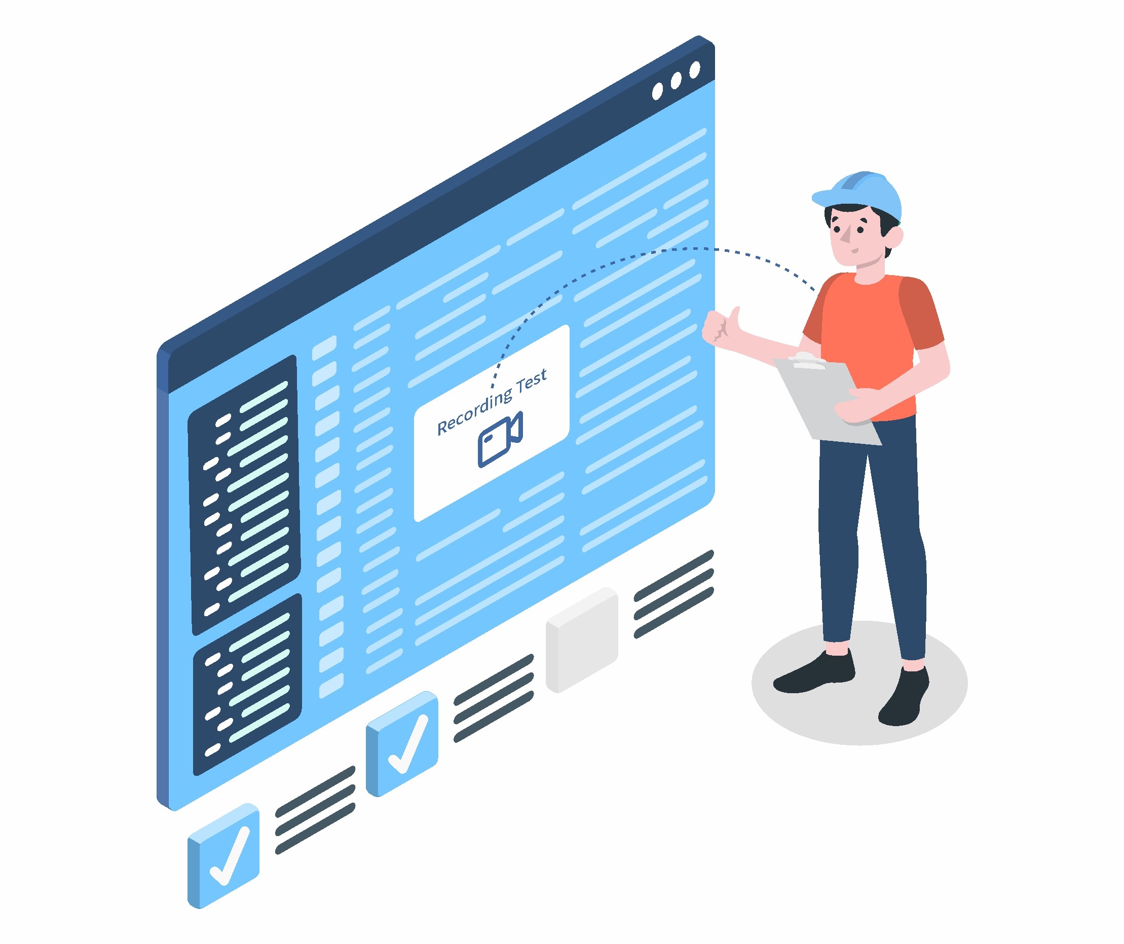 using test recorder - How to Conduct Online Coding Test