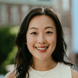 Man in a dark blue suit