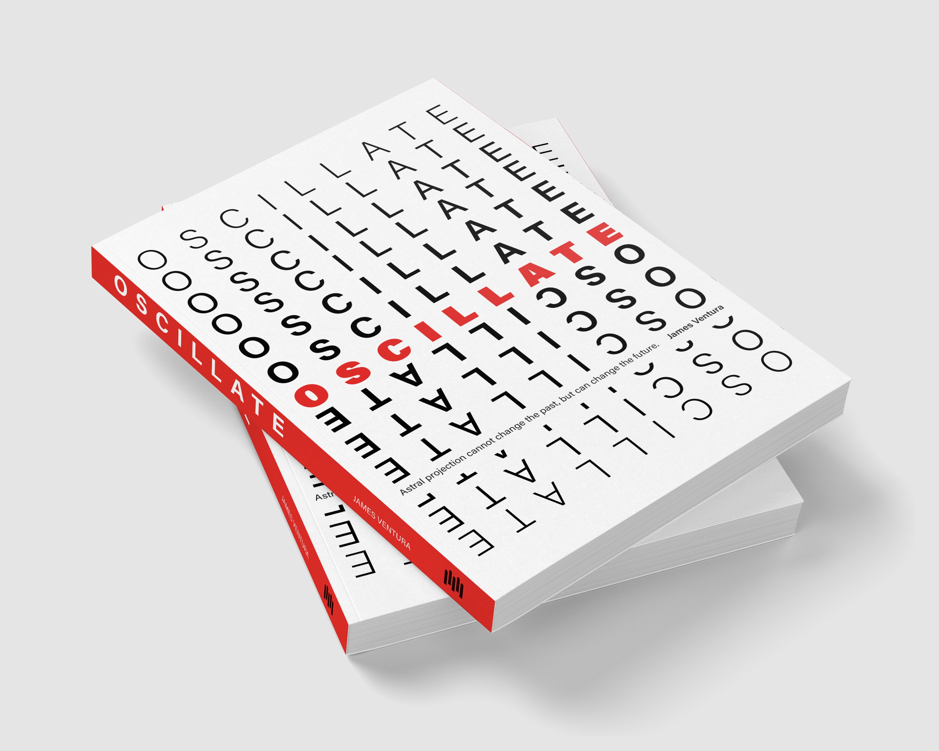 Typography Book Cover Mockup