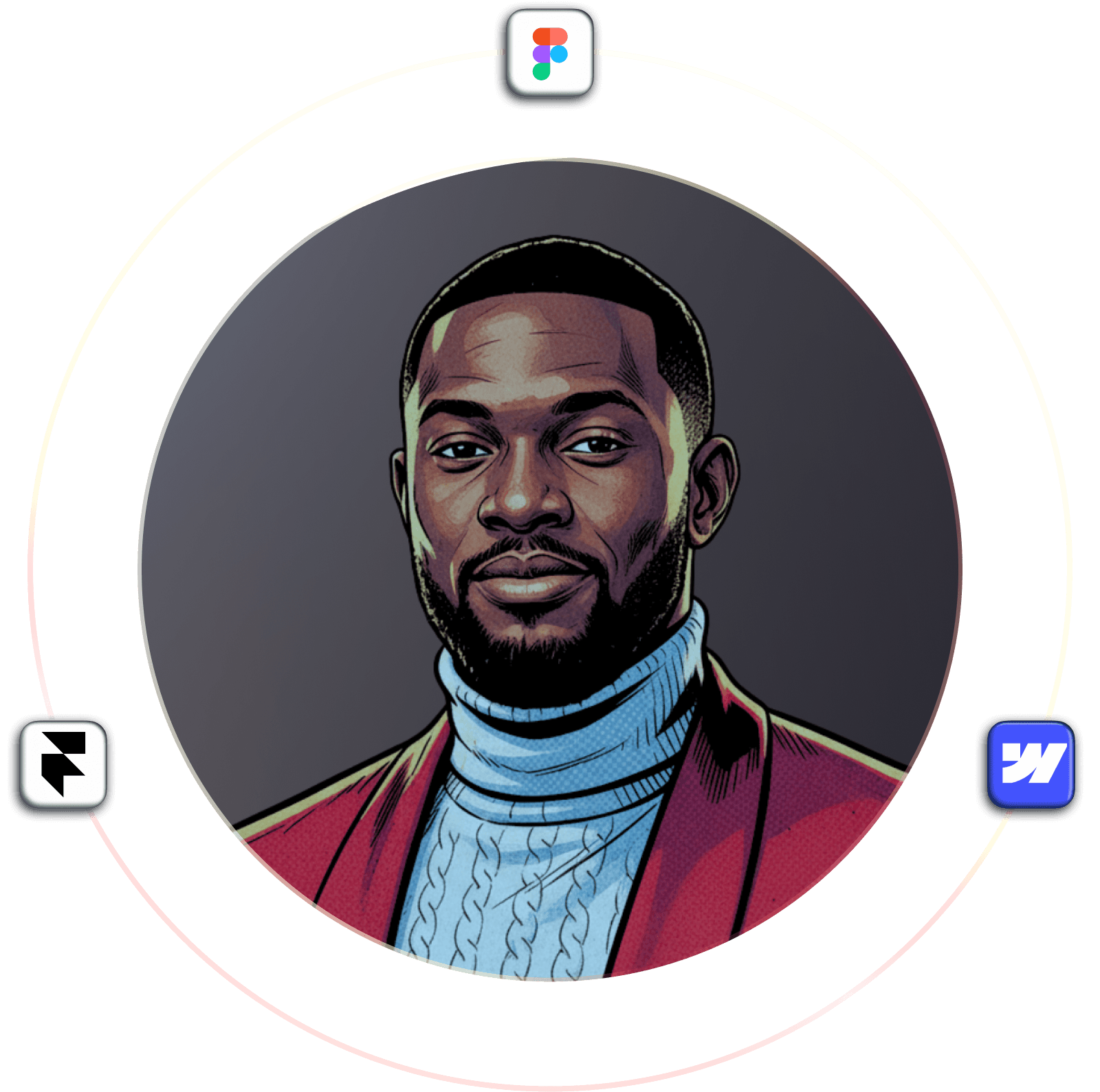 Portrait of Faruq Bakre