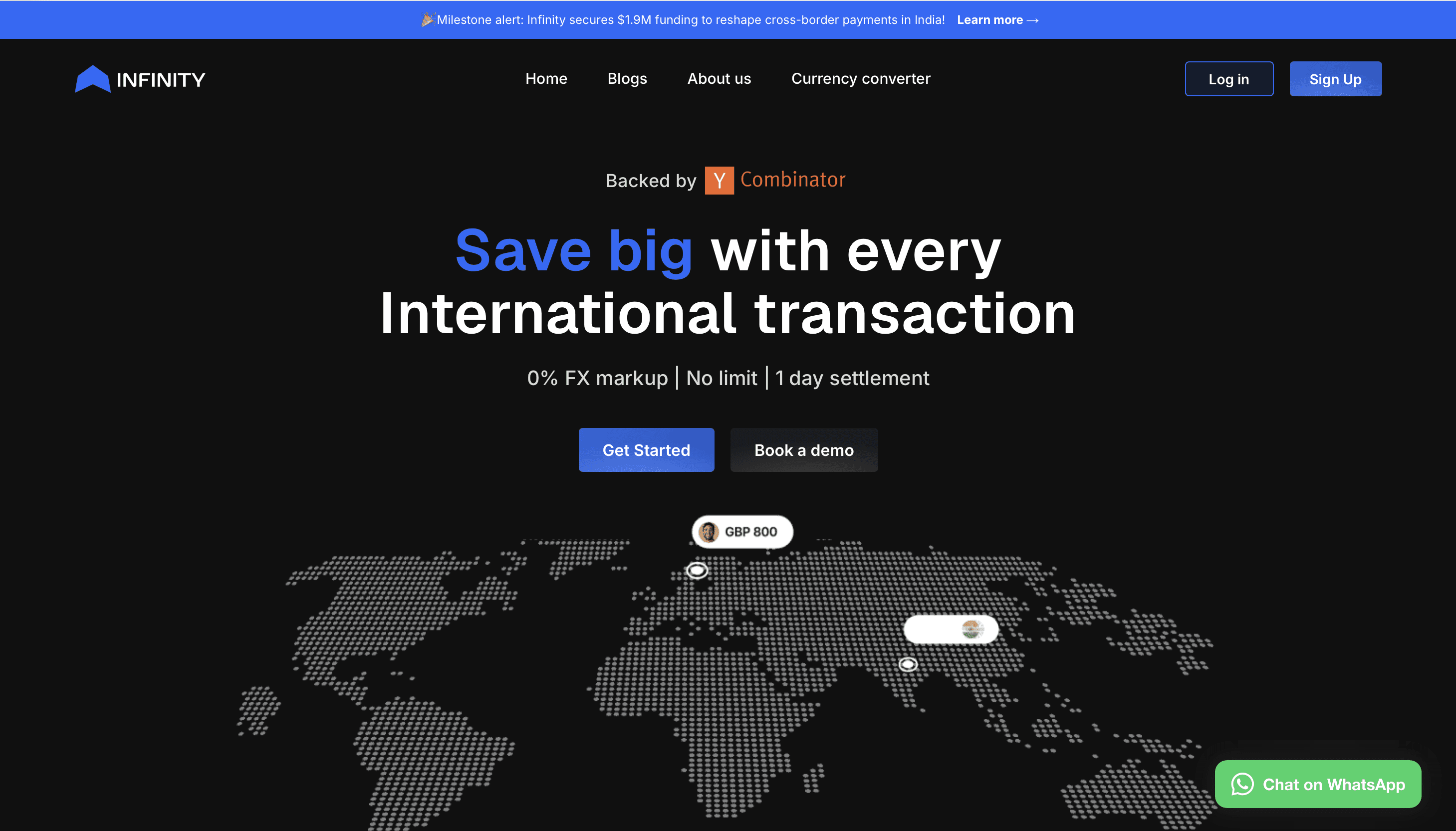 Infinity - Best Payoneer Alternative in India