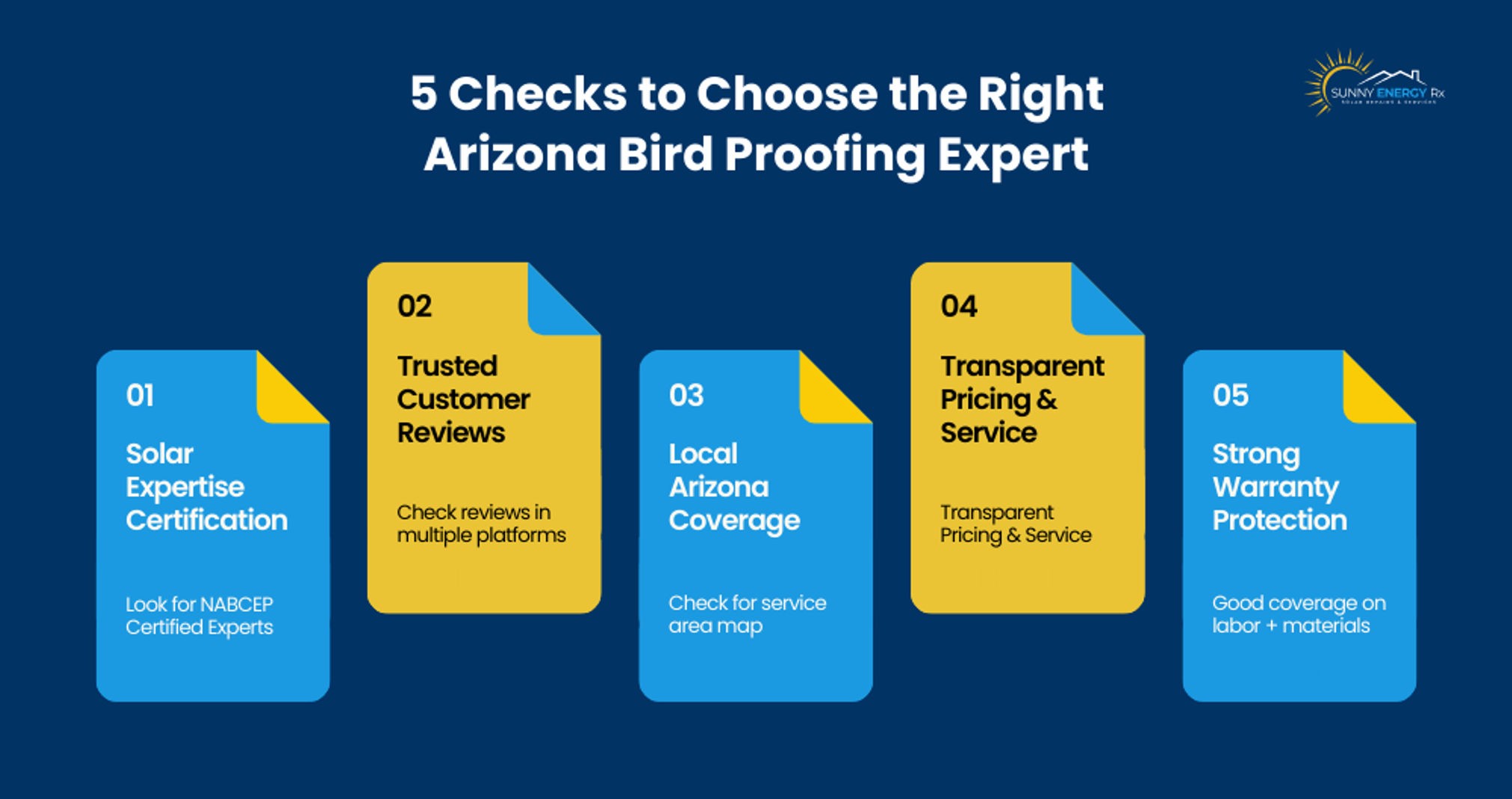5 tips to choose bird proofing experts in Arizona