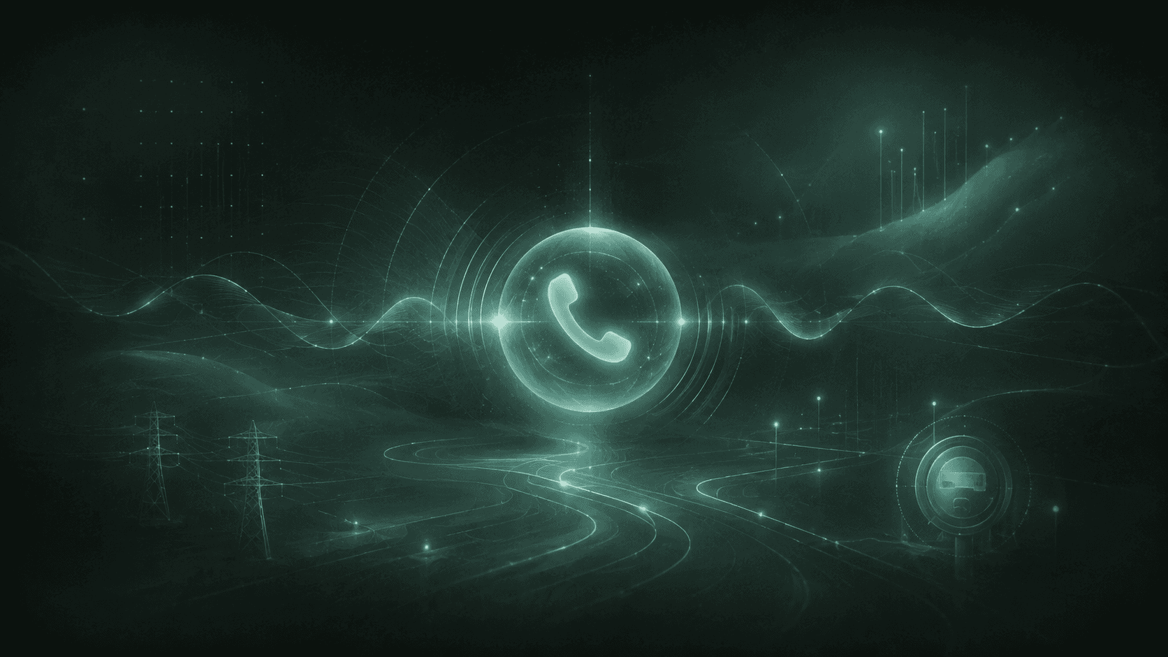 AI voice agent connecting telecom and utility networks through automated phone support and service workflows.