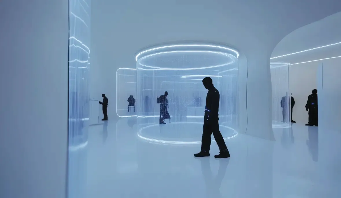 Futuristic Interior Space 