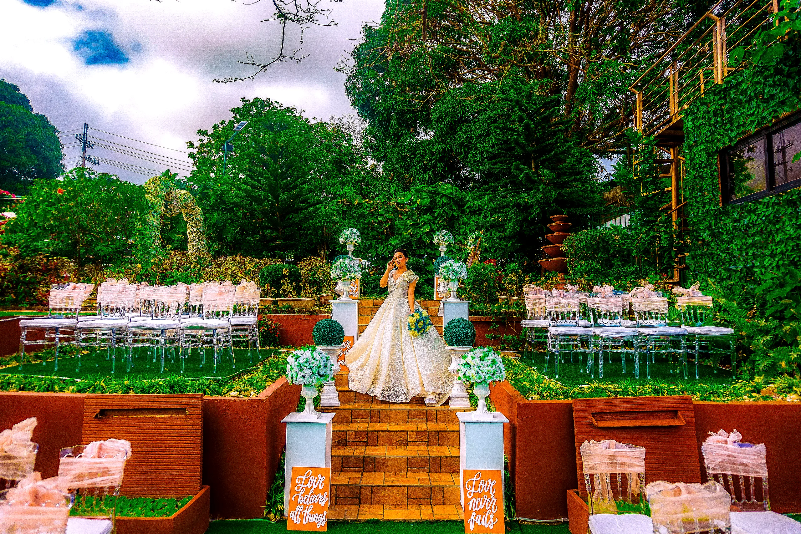 Love Tree — real celebration at Lazuri Tagaytay