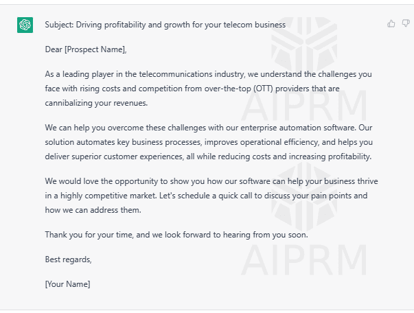 20 Best ChatGPT Prompts for Business - Prompt 11