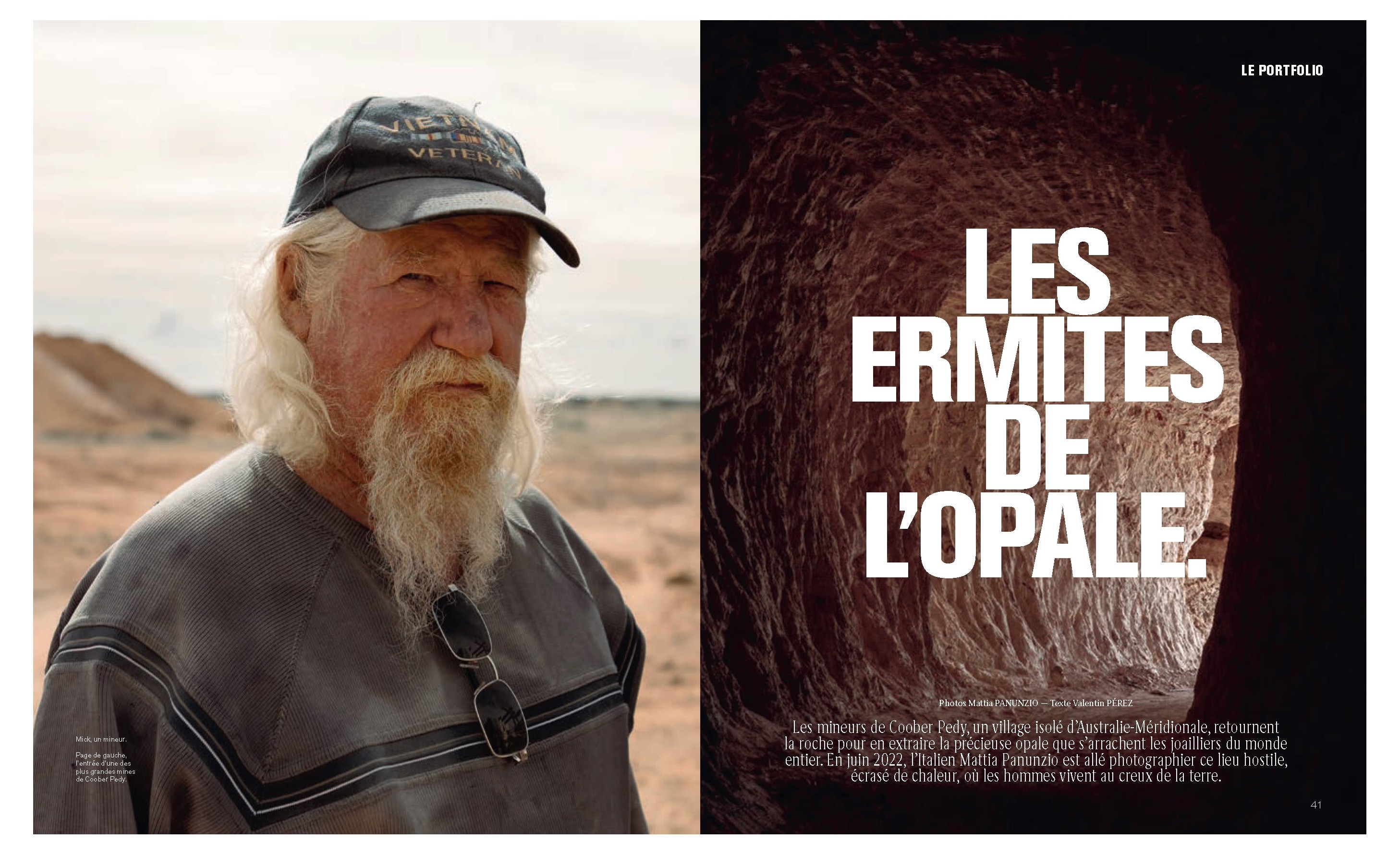 LE MONDE Les ermites de l'opale