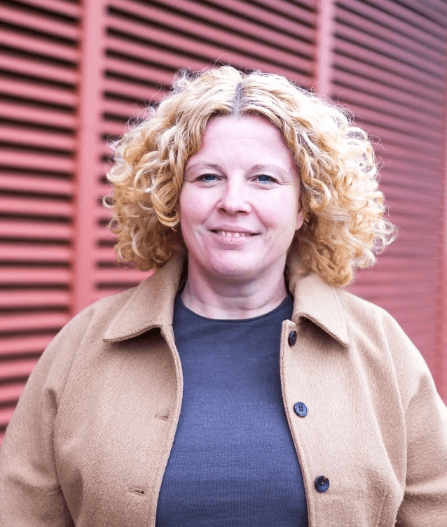 Portrait of portfolio creator – front view