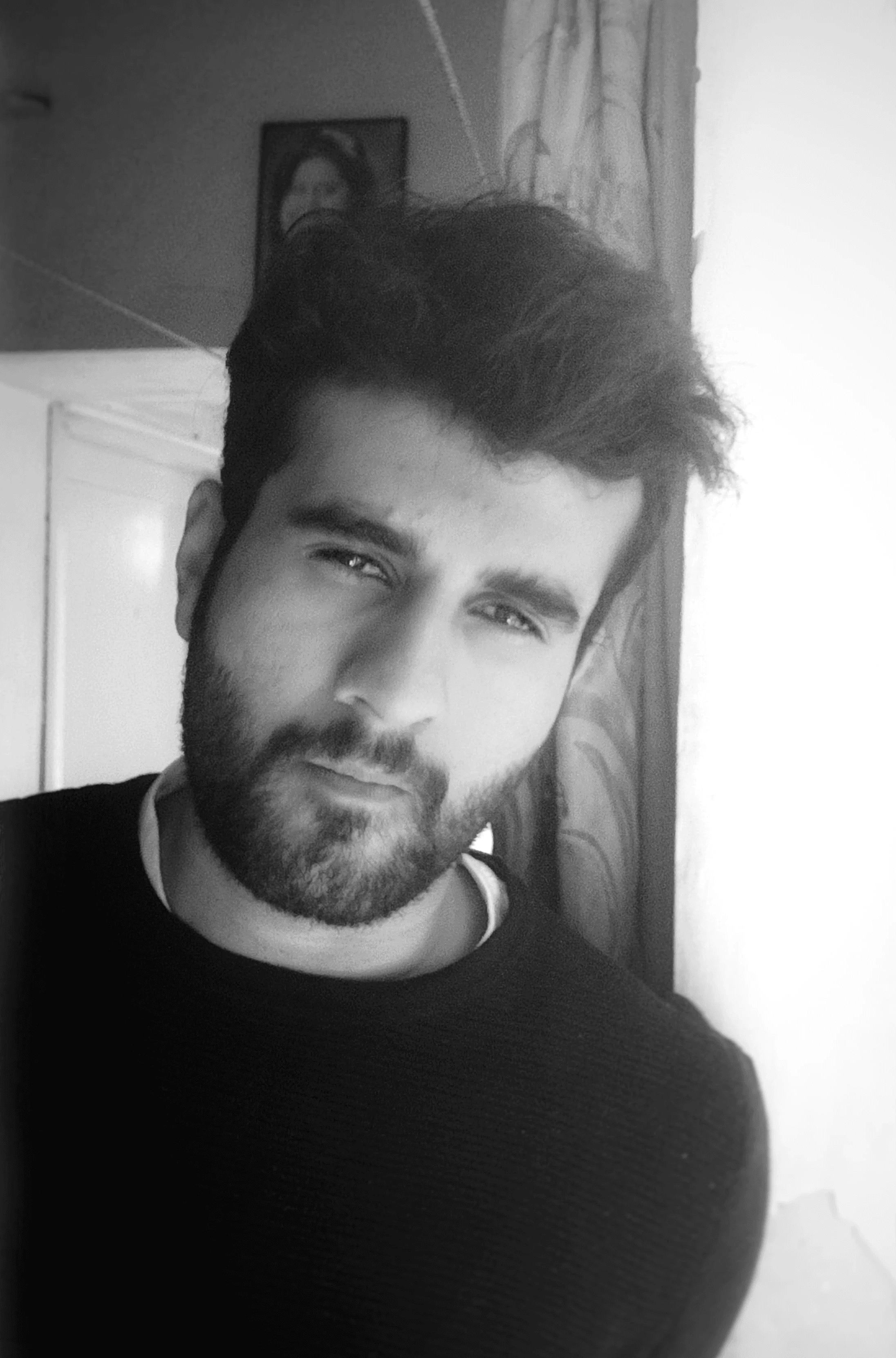 a black man portrait