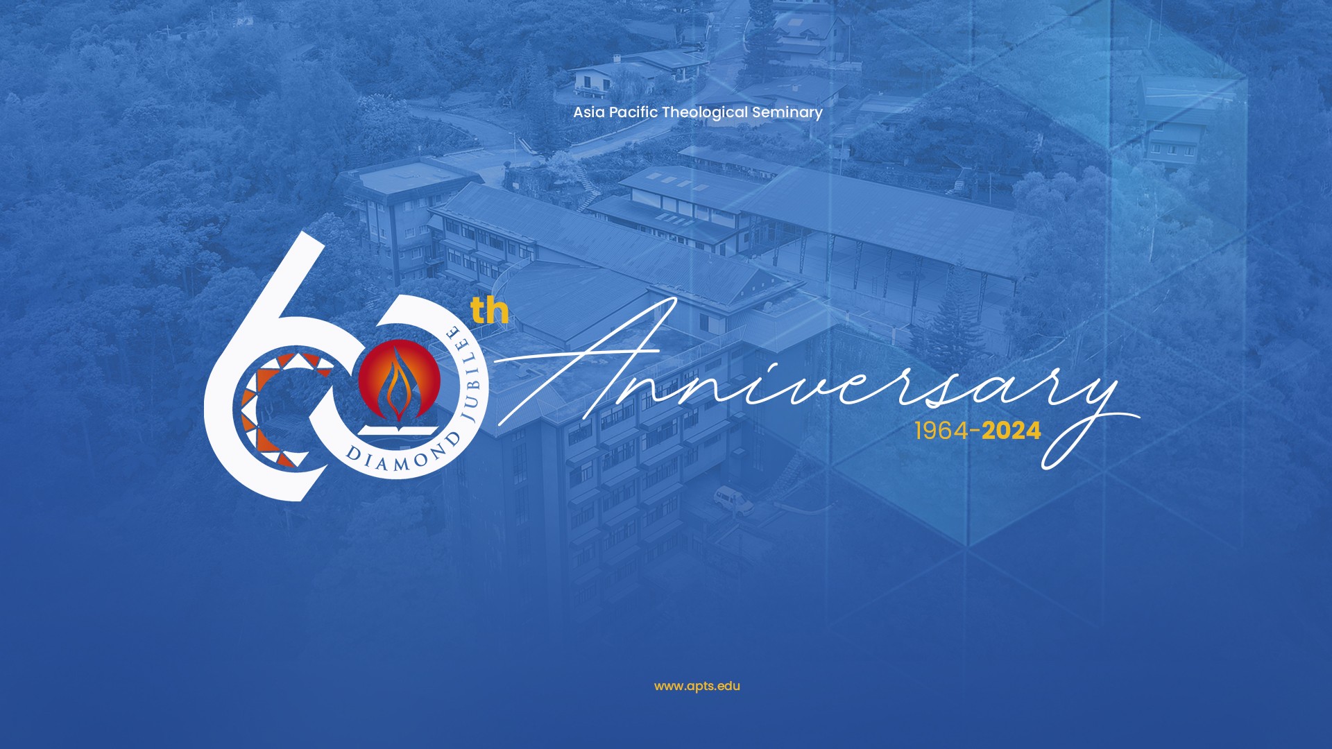 60th year anniversary banner