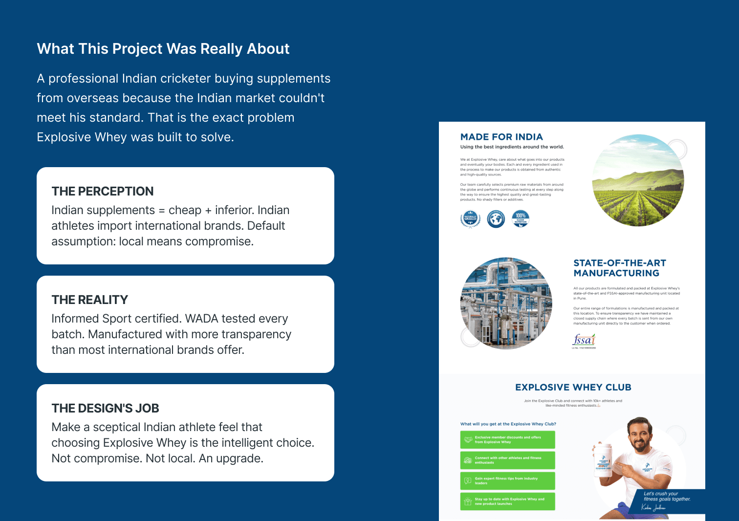 Explosive Whey logo preview tablet angle