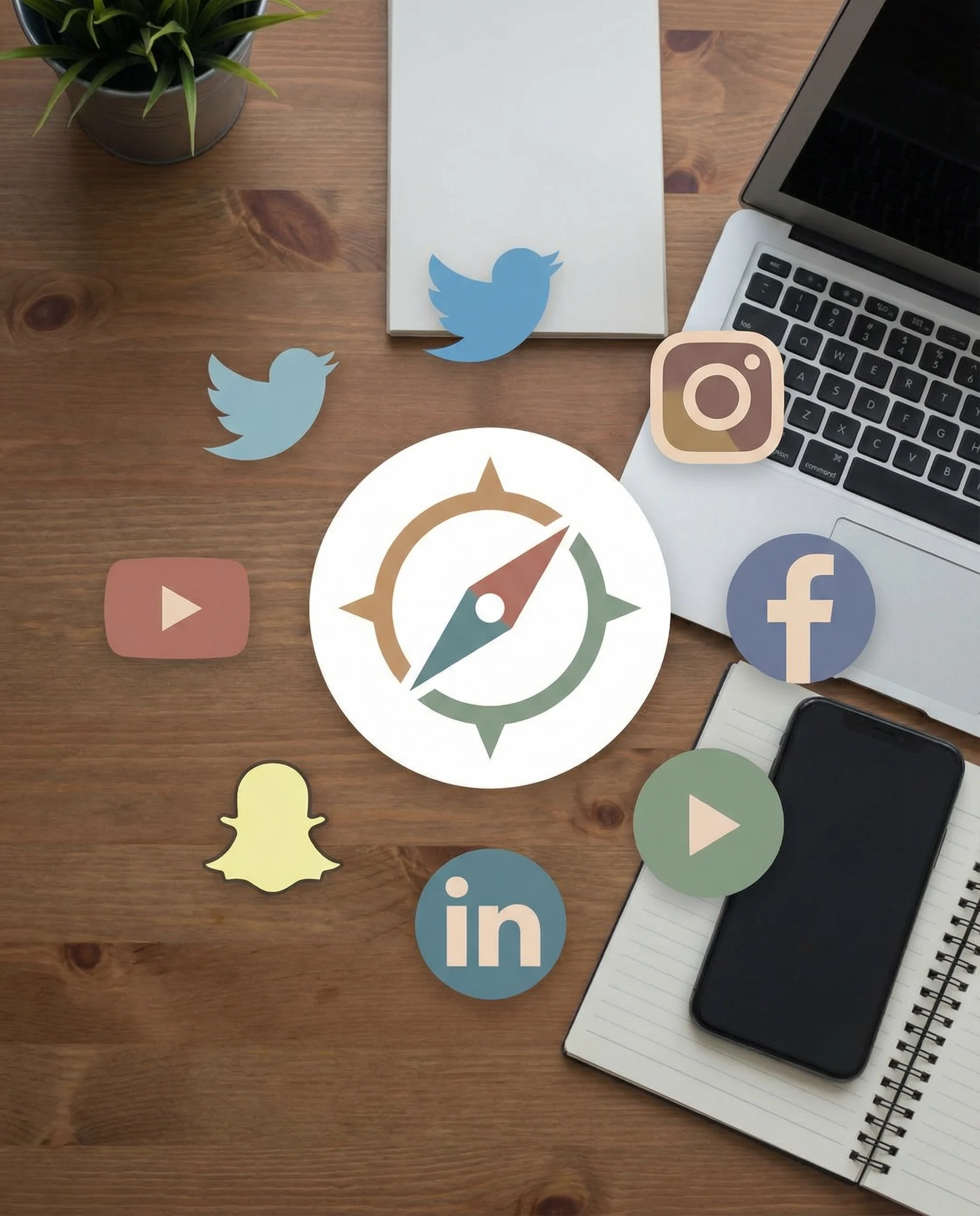 Social Media Compas: Guide, welke social media zet ik wanneer in