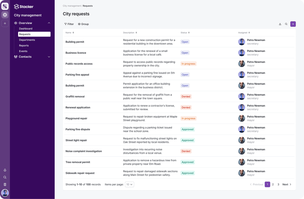 Stacker | Software that's as unique as your business