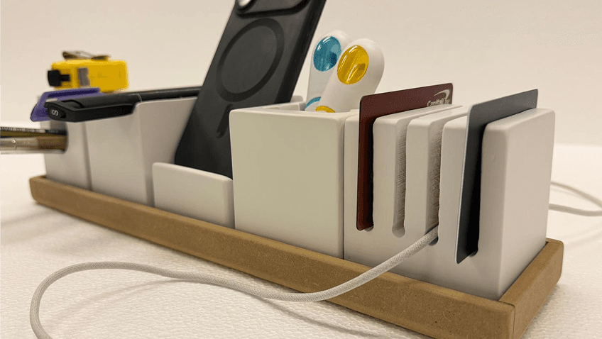 Screen design displayed in a mockup