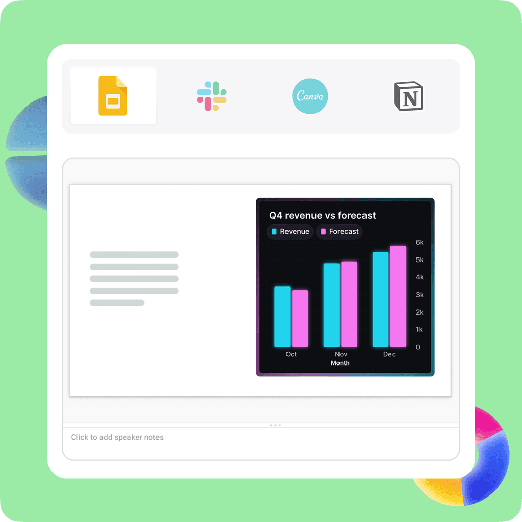 Export or embed your heat map