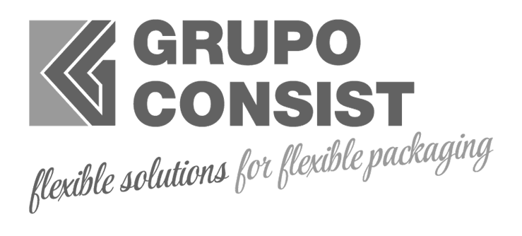 Grupo Consist Logo - Flexible Lösungen für flexible Verpackungen