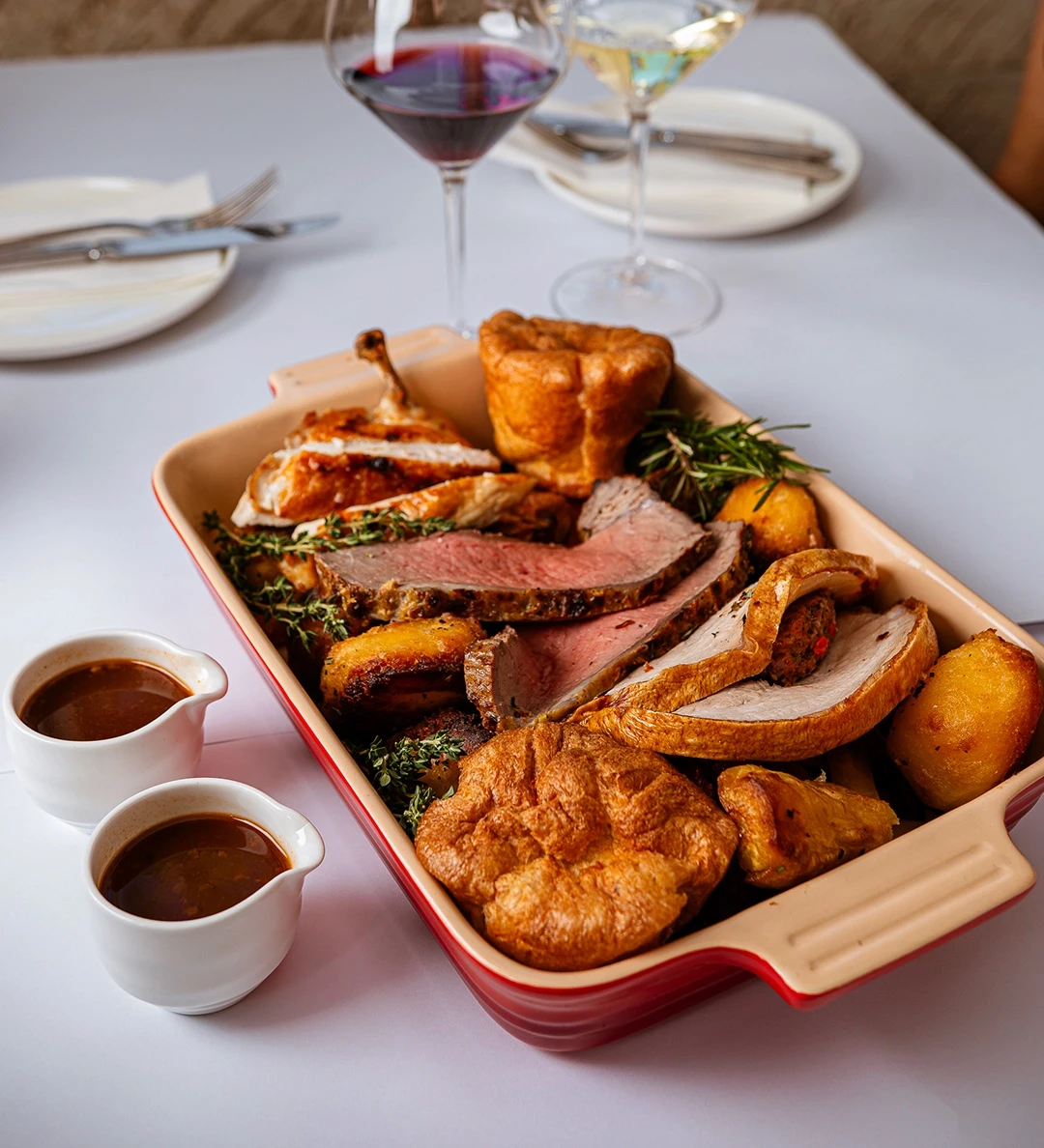 Beautiful Sunday roast.