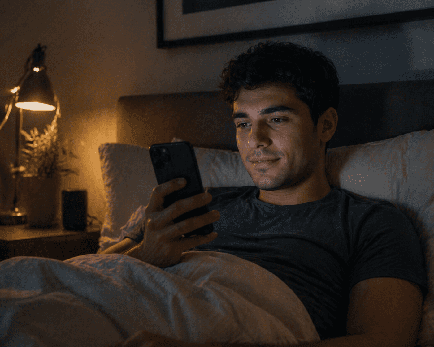 guy on his phone