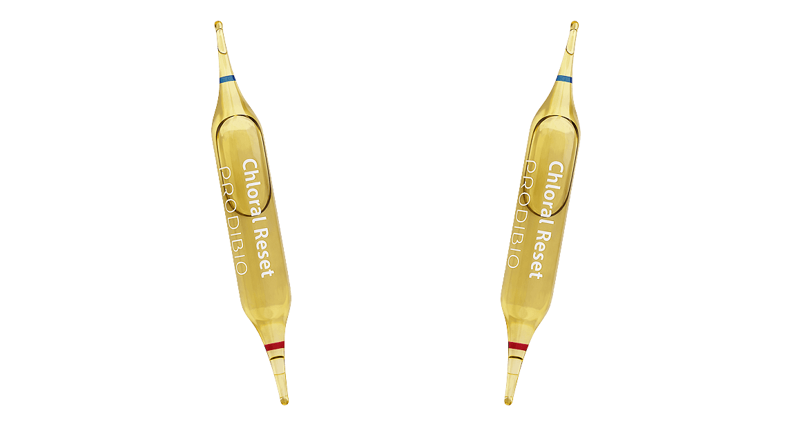 Bottle of skin care product