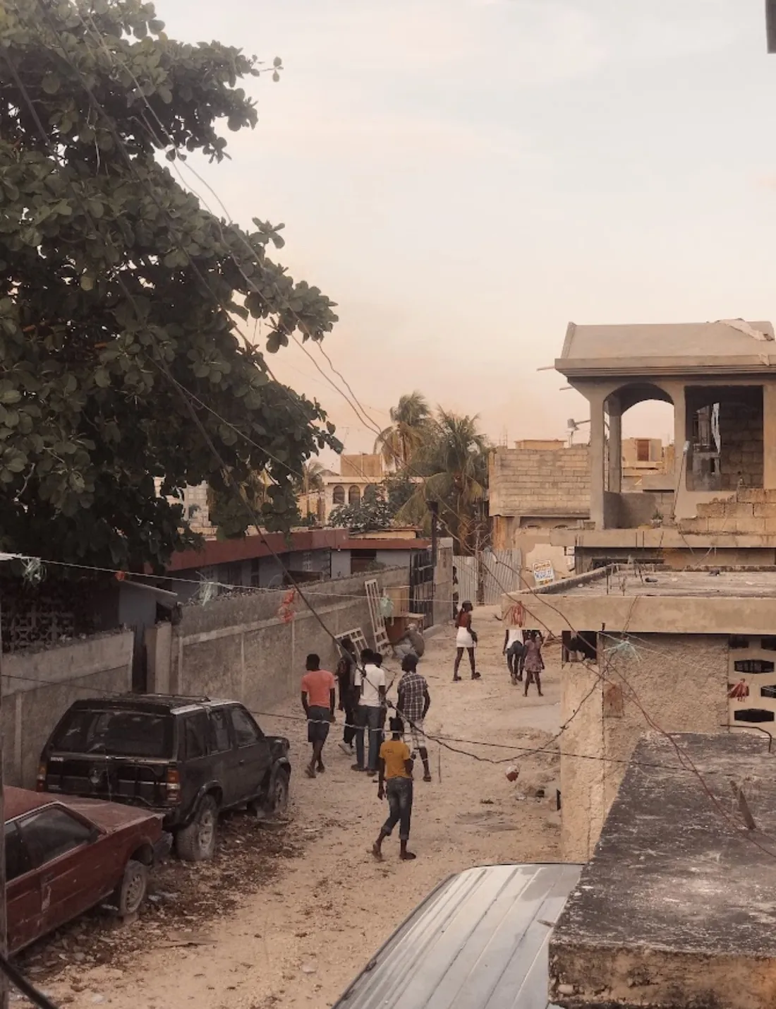 A street in the Carrefour, Haiti neighborhood where Gabriel’s Promise began its work