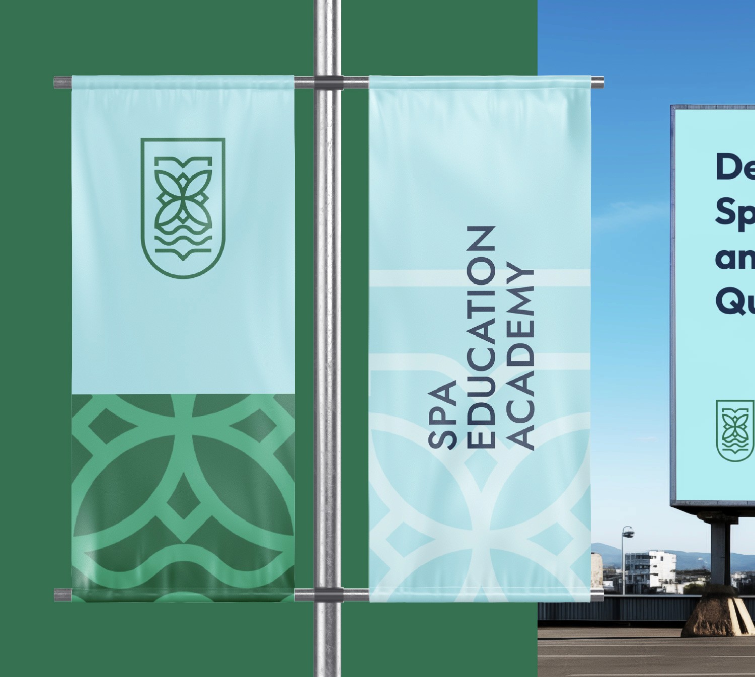 Logo & Banner Spa Education Academy