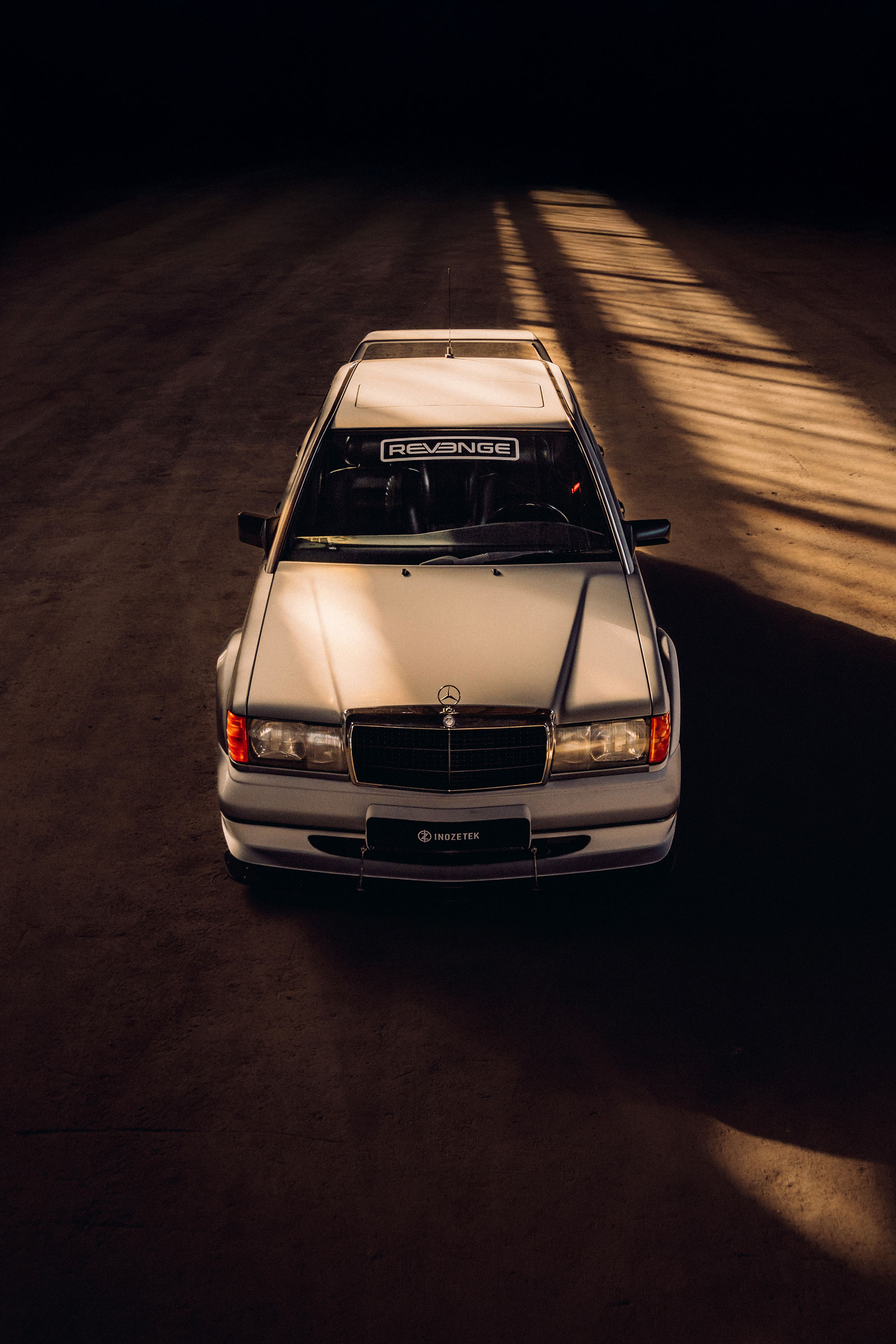 INOZETEK REVENGE Eclipse Color Shifting Dynamic PPF Mercedes Benz 190E Evo 2