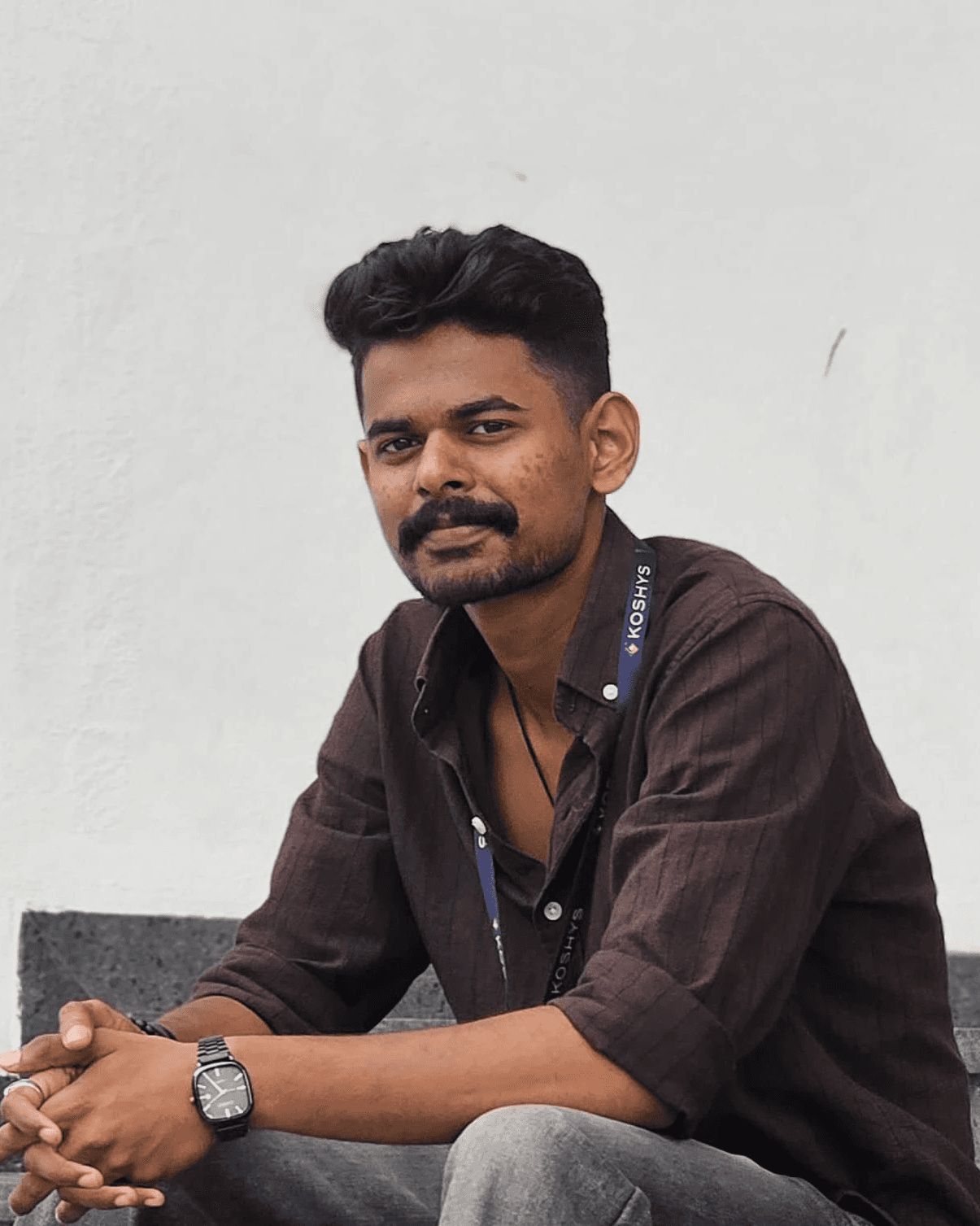 Portrait of portfolio creator