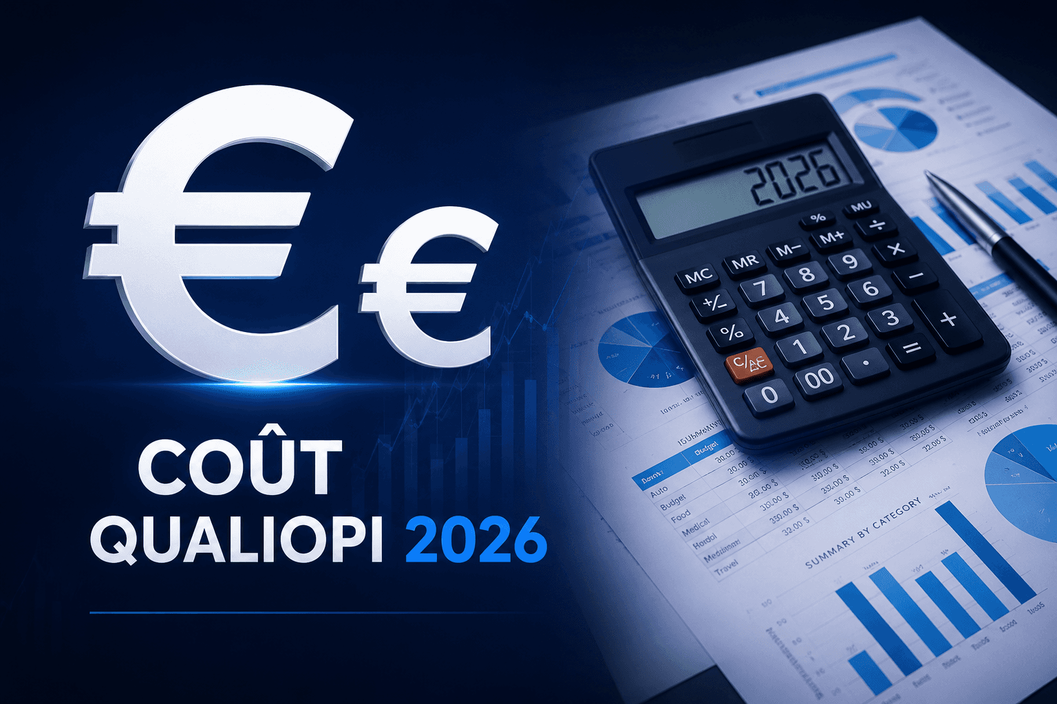 Coût certification Qualiopi 2026 - budget complet