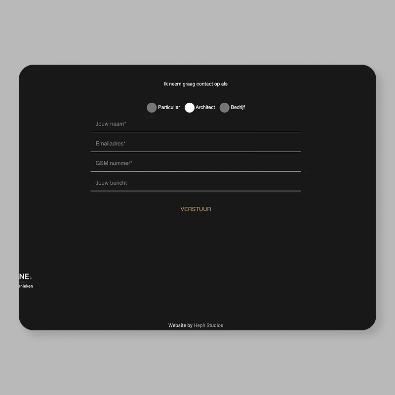 Heph Studios portfolio - Hiele Defrayne