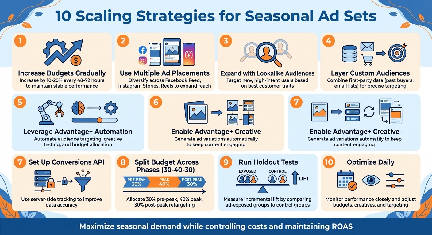 10 Proven Strategies to Scale Seasonal Ad Campaigns