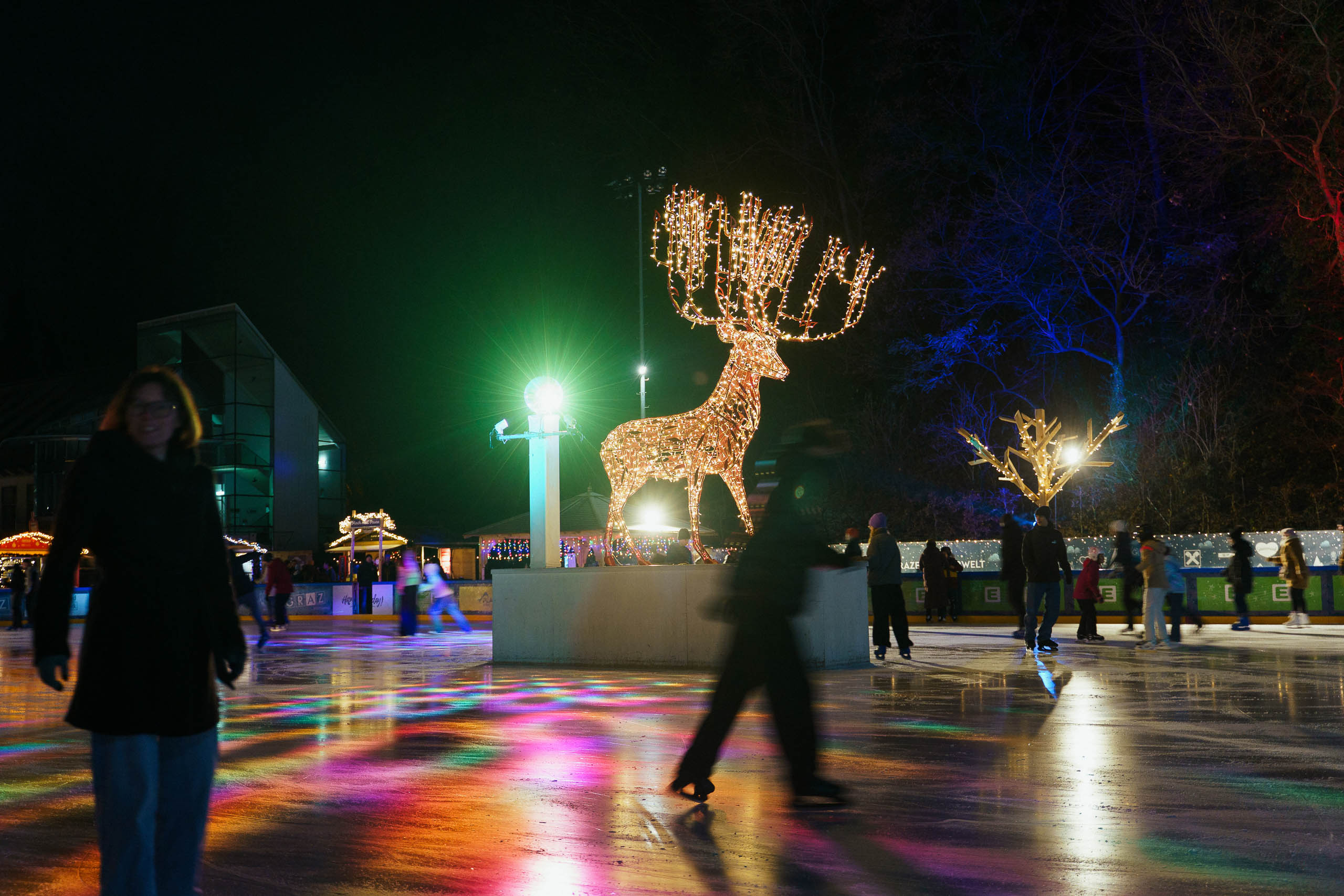 Grazer Winterwelt bei Nacht 