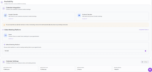 Integration performance stats for Nuvio, Klyra, and Veltix with percentage changes.