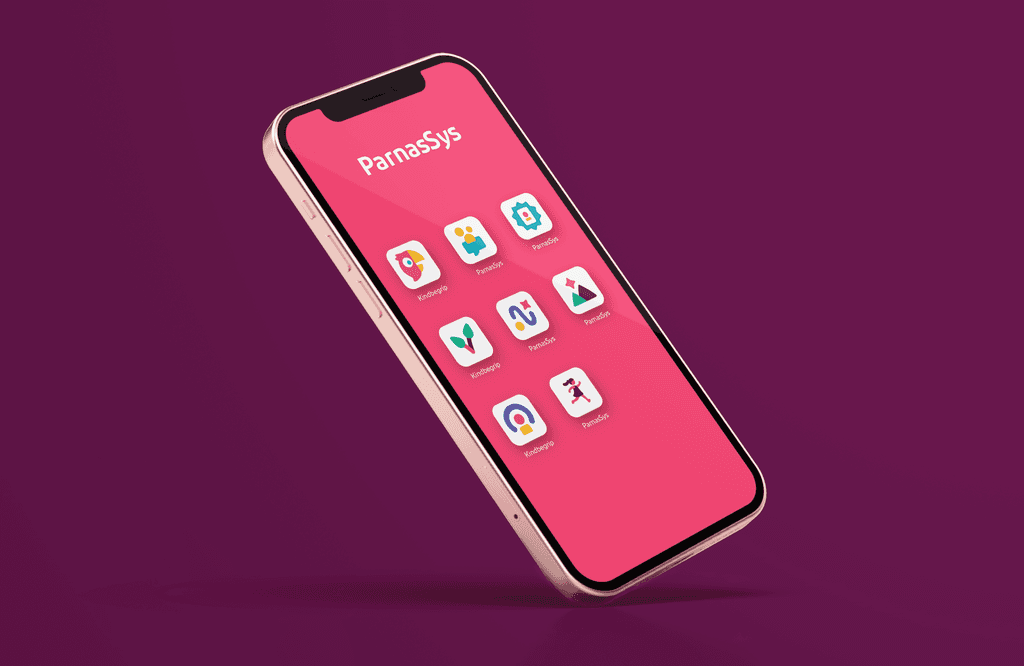 Grafisch ontwerp ParnasSys apps