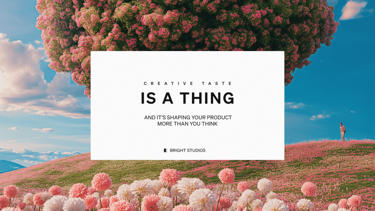 Creative Taste Is A Thing