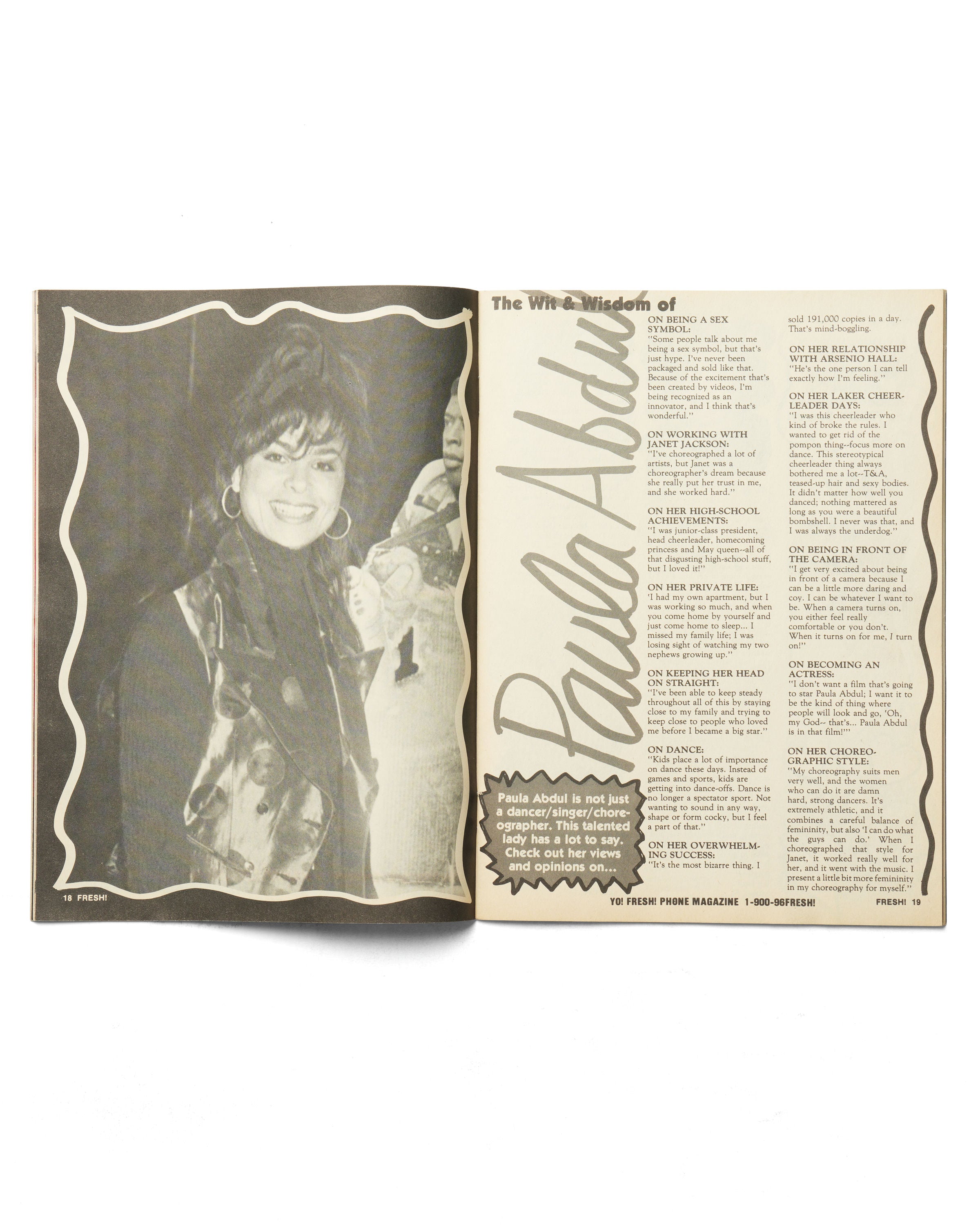 Fresh - February 1990 - Insert