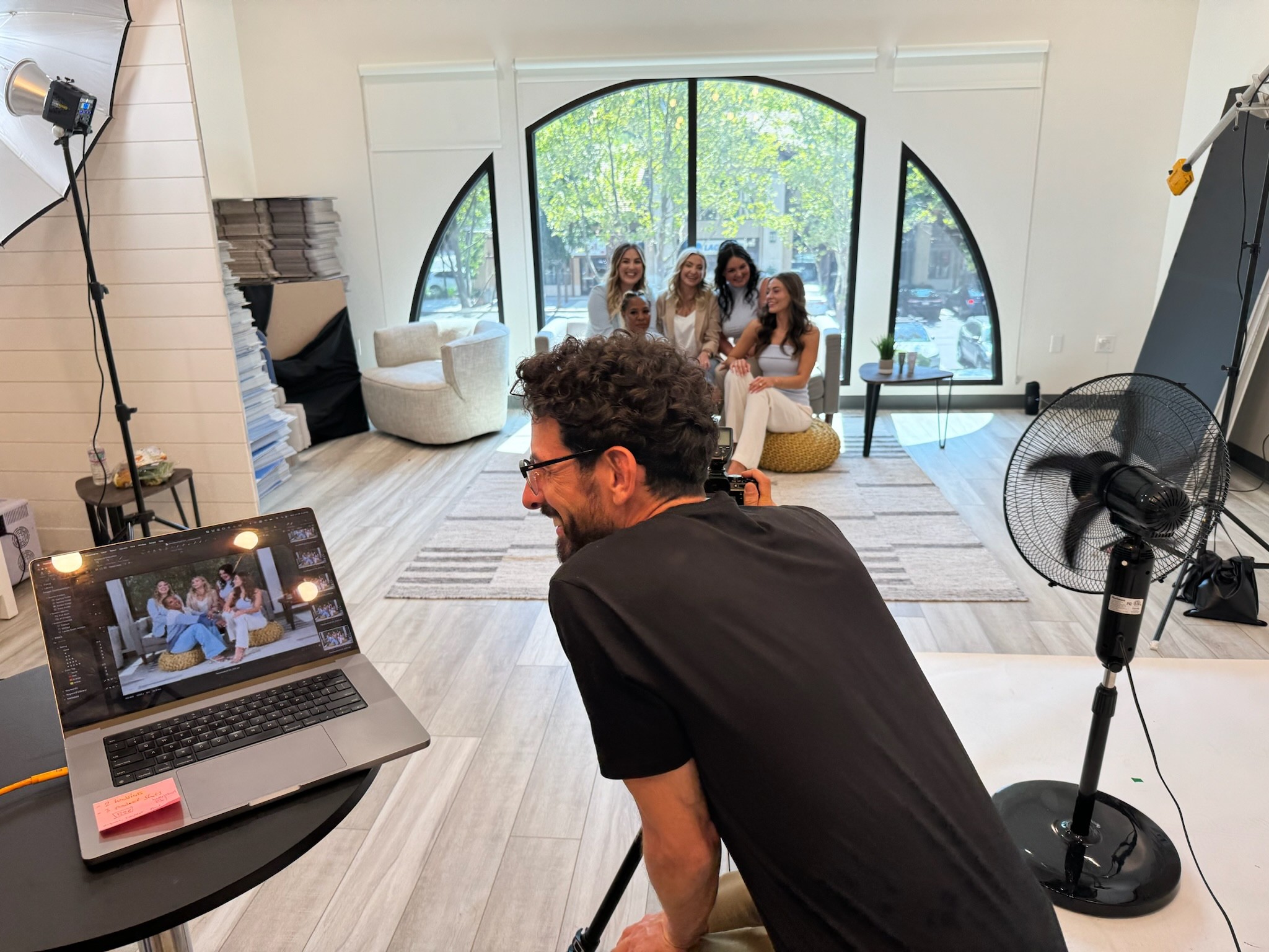 Fashion Shoot at LAke Merritt Oakland Movie Theater