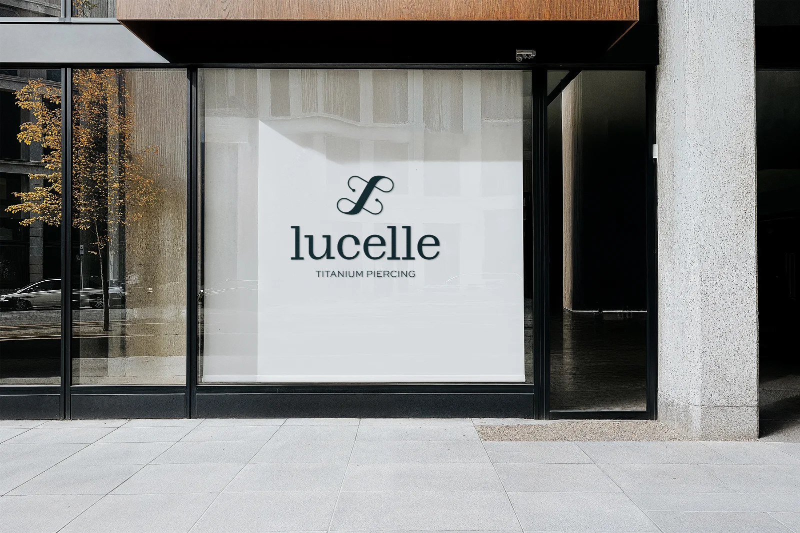 Store Front Design - Lucelle Name, Logo & Brand Creation By Jad Saadi