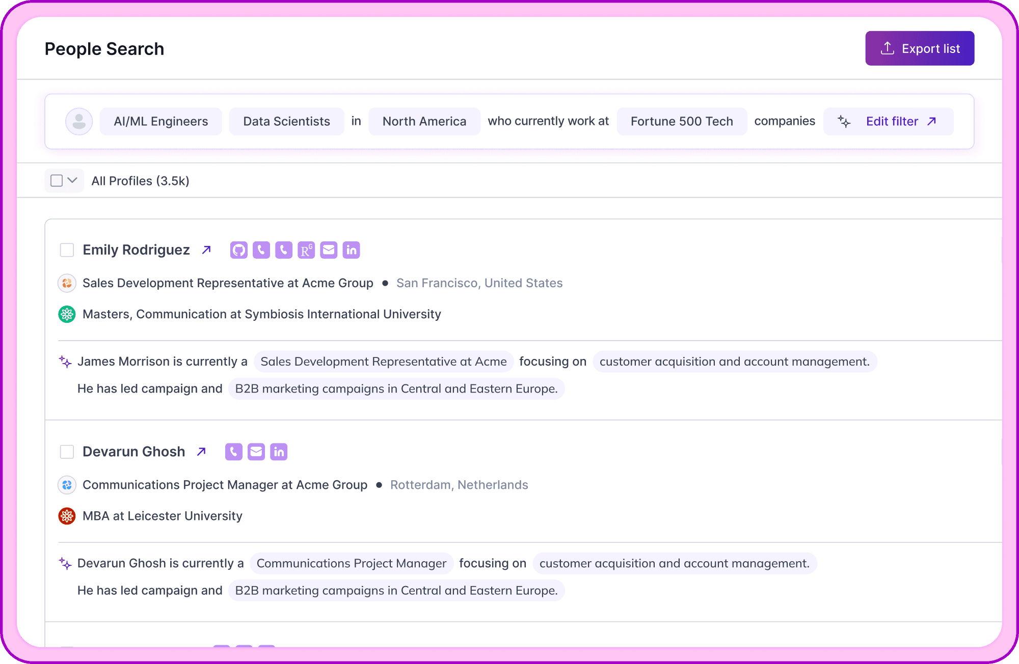 Discover Qualified Accounts Instantly