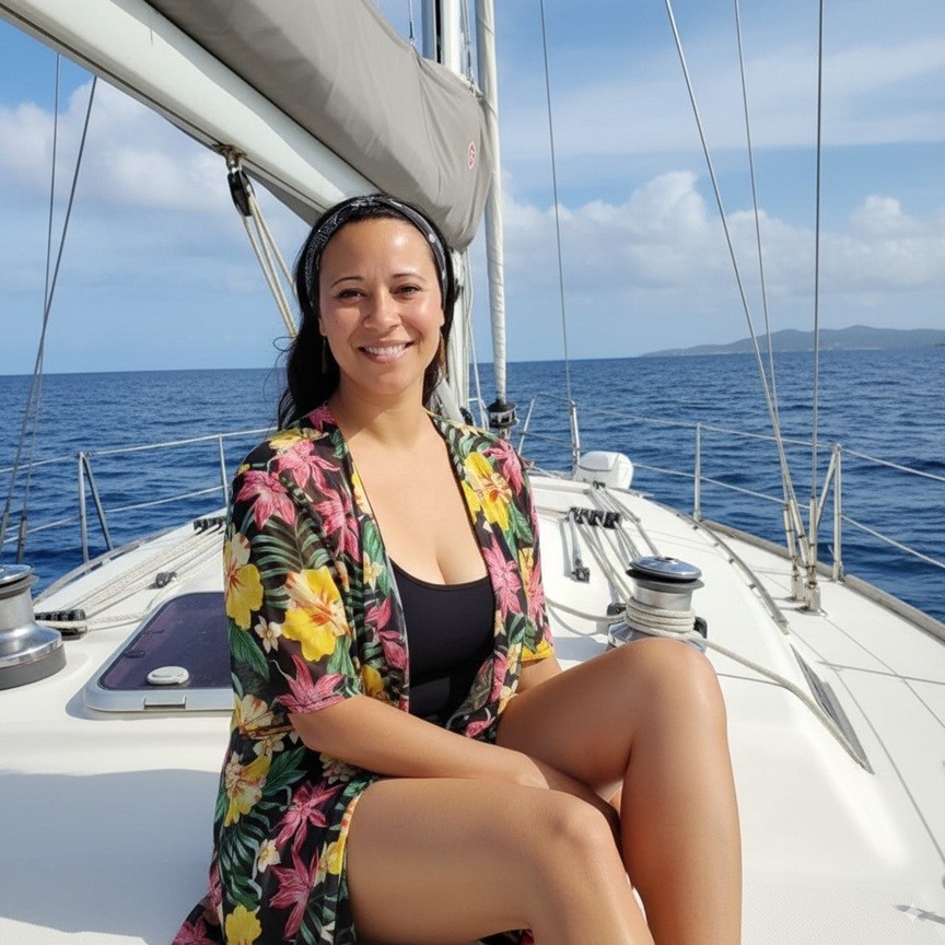 A man with surfboard