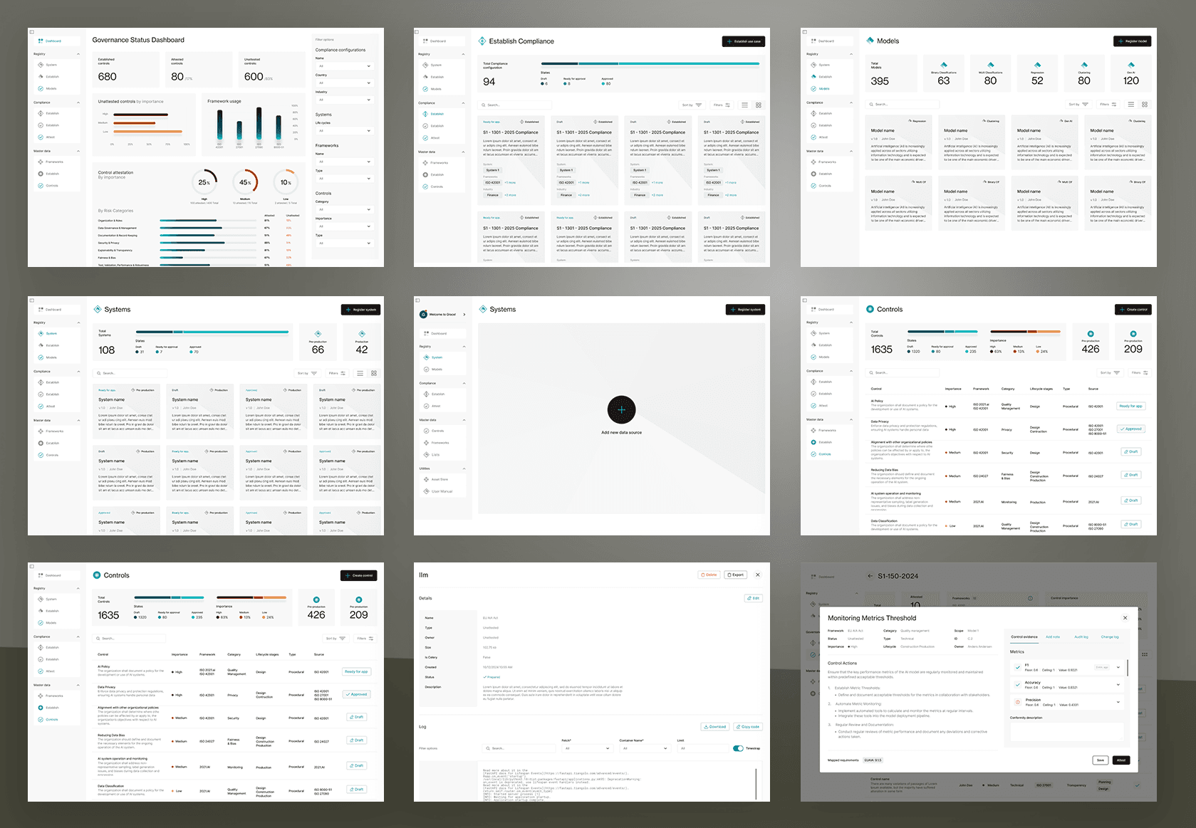 YouSee drift information UI design. Mobile