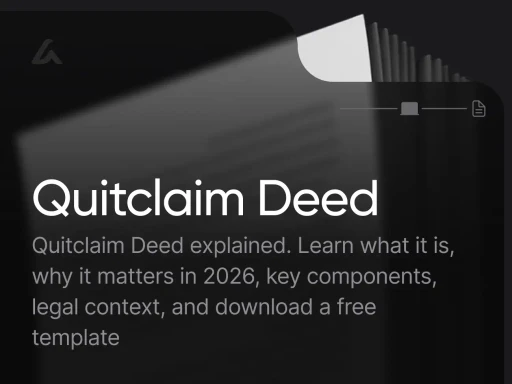 Quitclaim Deed