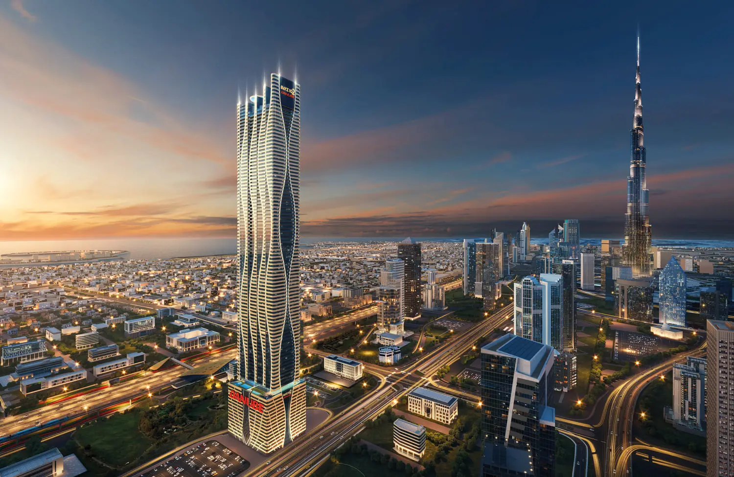 Bayz 102 danube building view