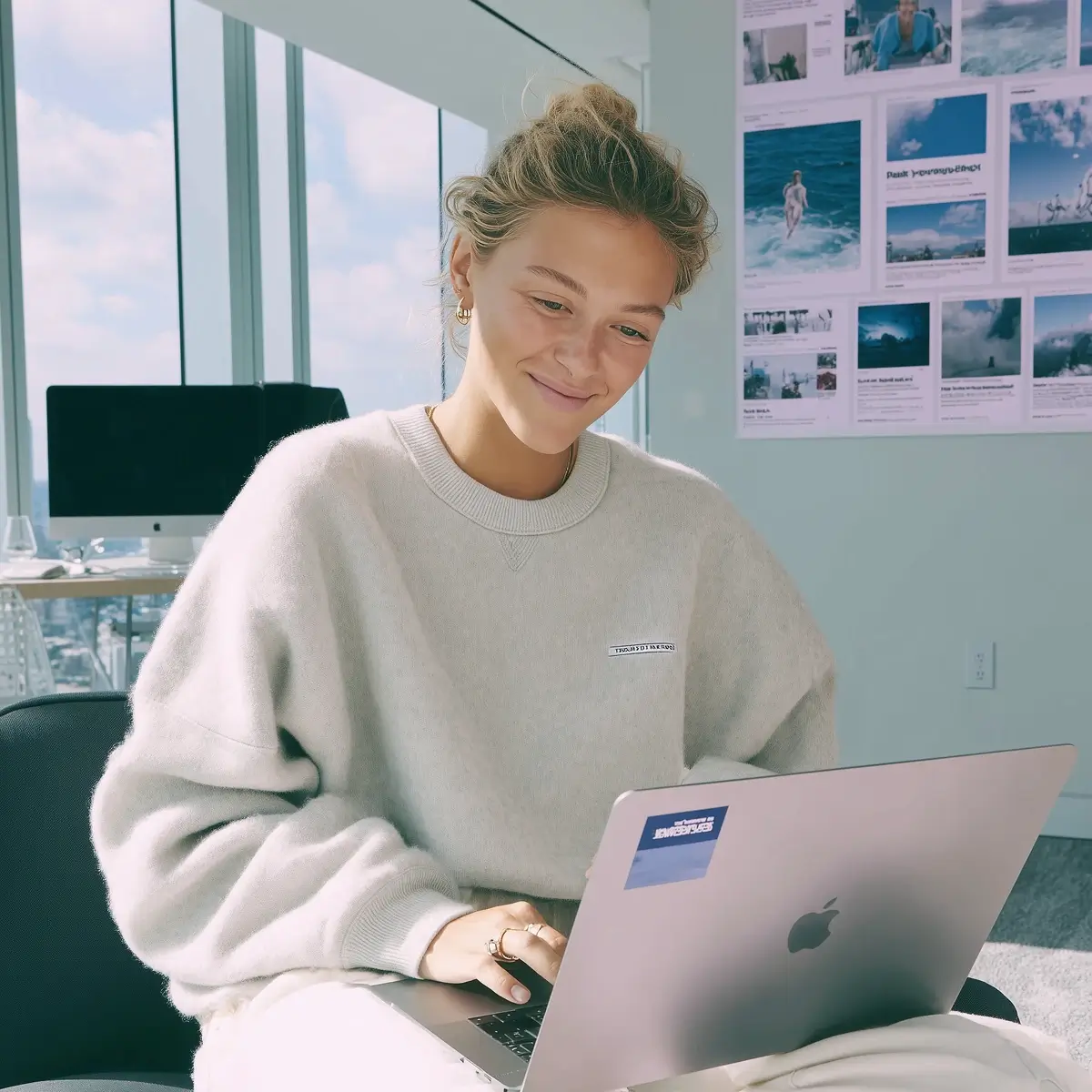 Modern resume layout example 2025