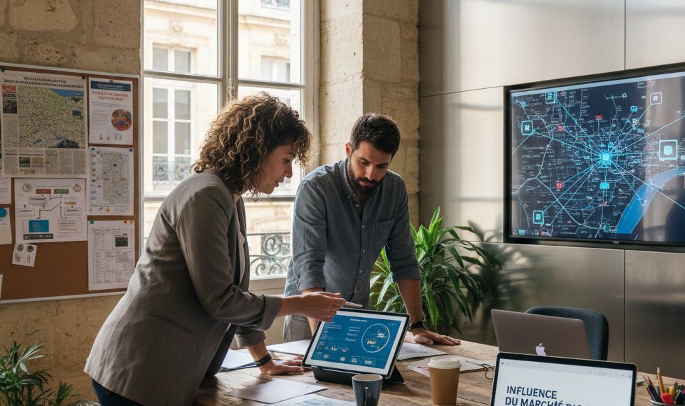 Une agence digitale qui travaille sur l'influence du marché local sur les projets webs